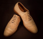 Sapato clássico em cortiça estilo Oxford f