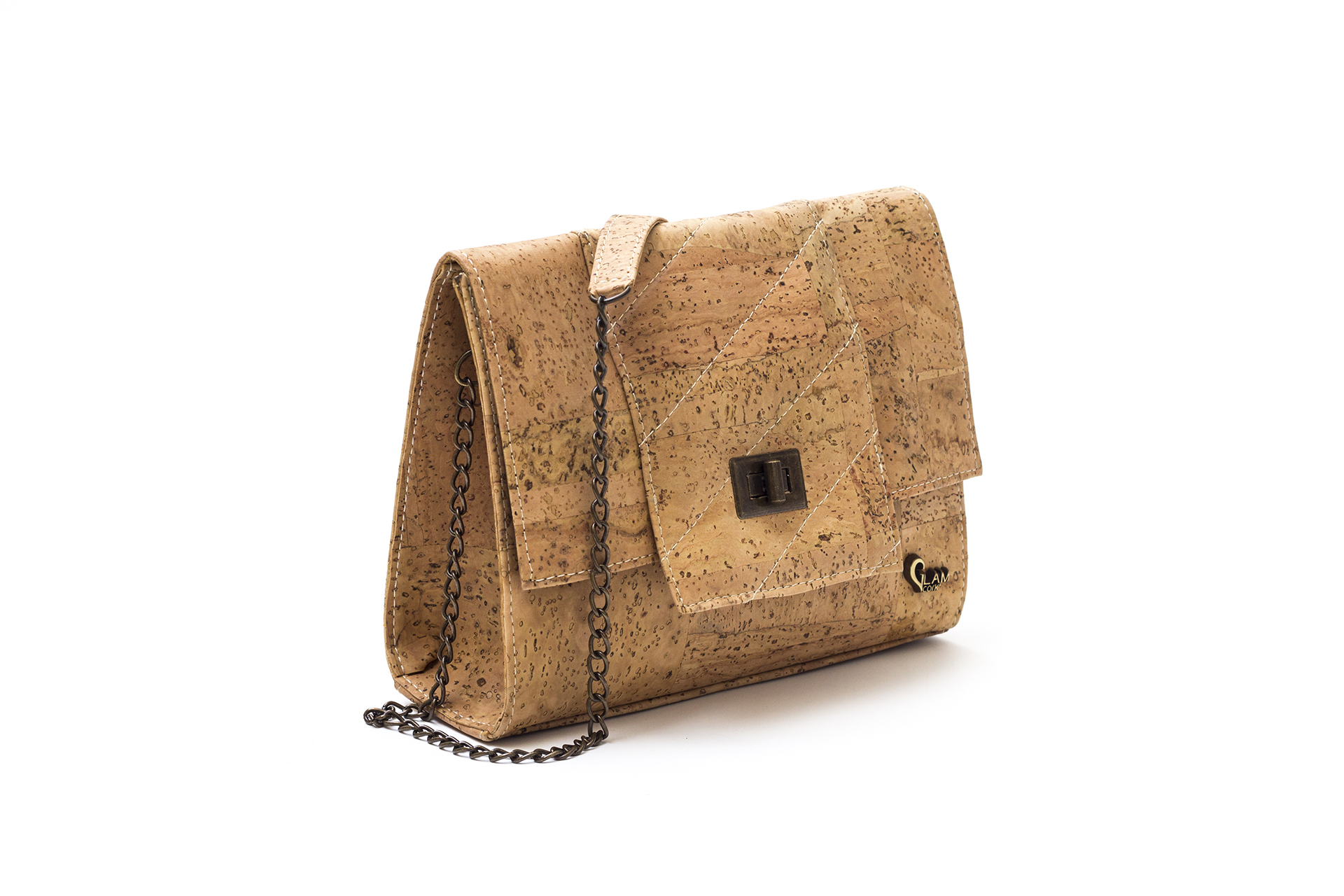 Buy Cork Clutch Small Sea Wave on CorkStylart, Accessories, Women
