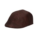 Beret in brown cork