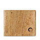 Cork wallet with coin pocket