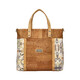Cork bag with floral pattern